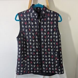 Talbots Navy Blue Nautical Vest